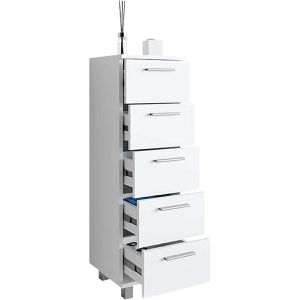 Produktbild für Badschrank Vicco Ilias, mit 4 Füßen, weiß