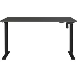 Produktbild für Schreibtisch Germania Profi 3.0, 8023-547, graphit / schwarz