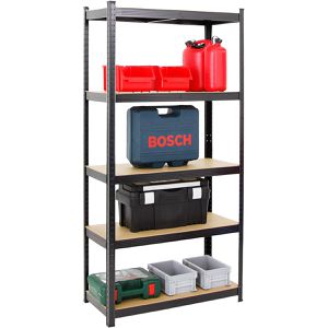 Schwerlastregal PROREGAL Ragnar, 5 Holzböden