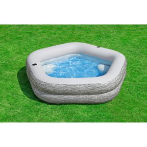 Produktbild für Aufstellpool Bestway 54423 TruPrint Family Pool, oval
