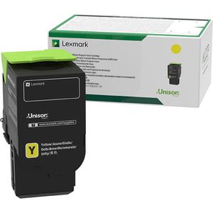 Toner Lexmark 80C2HY0 Prebate, gelb