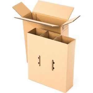 Produktbild für Flaschenkarton Bong Weinkarton, 10 Stück