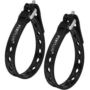 Spanngurt Fixplus Nano Slim, schwarz, mit Schnellverschluss