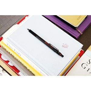 Produktbild für Druckbleistift Rotring 600, schwarz, Metall