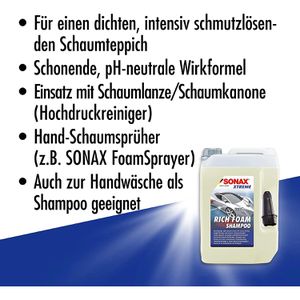 Produktbild für Autoshampoo Sonax Xtreme Rich Foam, mit Berryduft