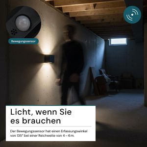 Produktbild für Wandleuchte Luxula LX700120, aus Aluminium, für innen