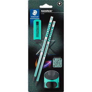 Schreibset Staedtler Norix 181, grün, 4-teilig