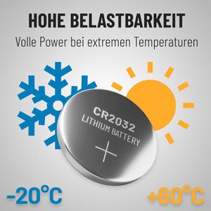 Produktbild für Knopfzelle Absina CR2032