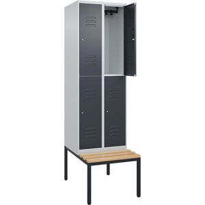 Produktbild für Spind CP-Möbel Classic PLUS, anthrazit