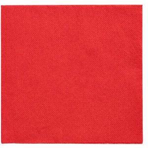Produktbild für Servietten Papstar 89640, Daily Collection, rot