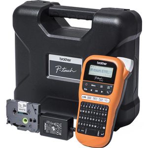 Produktbild für Beschriftungsgerät Brother P-touch E110VP, Kofferset