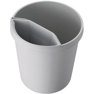 Produktbild für Abfalleinsatz Helit H6106782, the collector, grau