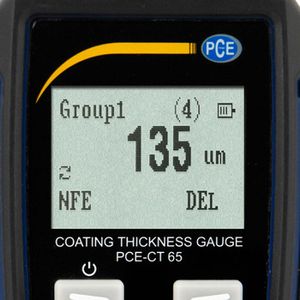 Produktbild für Schichtdickenmessgerät PCE CT 65, FE, Non-FE