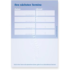 Produktbild für Terminzettel notizblock24 1215010440, Da Vinci, A7