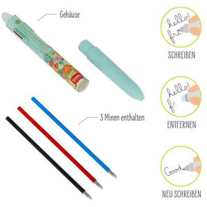 Produktbild für Gelschreiber Legami Make Mistakes, Floral, radierbar