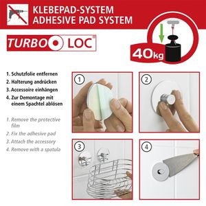 Produktbild für Toilettenpapierhalter Wenko Orea Shine