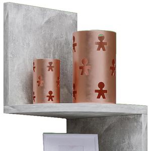 Produktbild für Wandregal VCM Mintis, 917277, beton