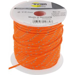 Produktbild für Maurerschnur Triuso MO20050 , orange fluoreszierend
