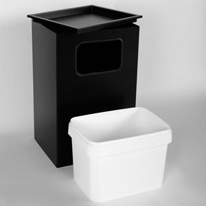 Produktbild für Aschenbecher SZ-Metall Classic, 29435, schwarz, für Outdoor