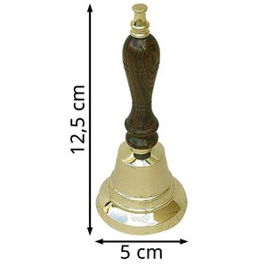 Produktbild für Tischglocke SEA-CLUB 9254, gold