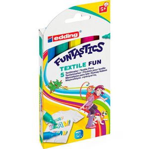 Textilmarker Edding FUNTASTICS 4-17-5, sortiert