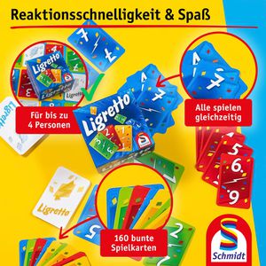 Produktbild für Kartenspiel Schmidt-Spiele 01101, Ligretto blau