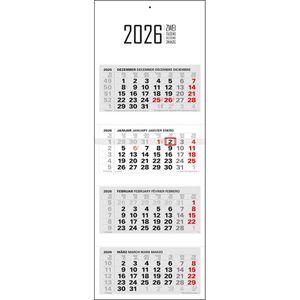 Produktbild für 4-Monatskalender Kalenderwerk Varius 4 Maxi, Jahr 2026