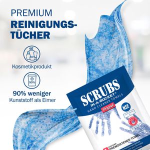 Produktbild für Reinigungstücher Scrubs 042270, Refill, Original, feucht