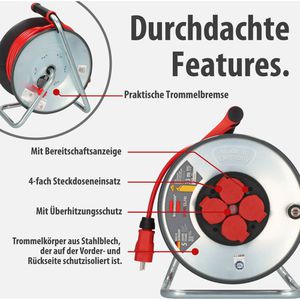 Produktbild für Kabeltrommel Brennenstuhl Professional SC3210, 33m