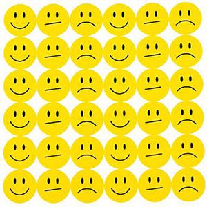 Bewertungspunkte Oblique-Unique 1834, 20 mm, gelb