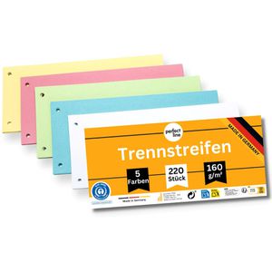 Trennstreifen perfect-line farbig sortiert