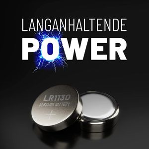 Produktbild für Knopfzelle Absina LR54 / LR1130 / AG10