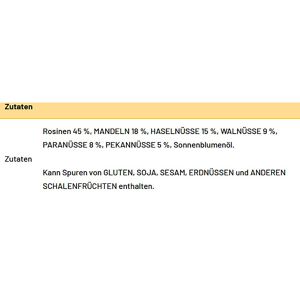 Produktbild für Nussmischung NoyNuts Trail Nut Mix, im Beutel