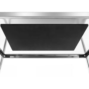 Produktbild für Servierwagen Royal-Catering RCSW-3A, silber, aus Edelstahl