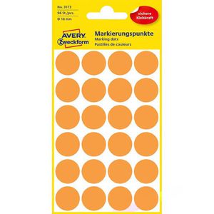 Markierungspunkte Zweckform 3173, leuchtorange