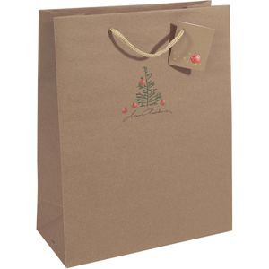 Geschenktüte Sigel GT040 Christmas with apples