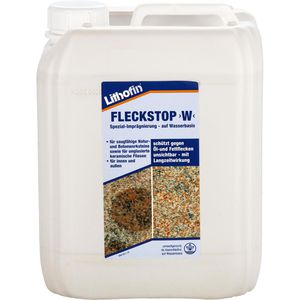 Steinimprägnierung Lithofin 094, Fleckstop W, ca. 100m²
