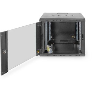 Produktbild für Netzwerkschrank Digitus Unique, DN-19 09U-6/6-SW, 19 Zoll