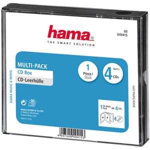 CD-DVD-Hüllen Hama 49415 für 4 CDs