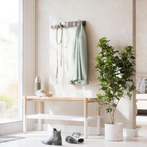 Produktbild für Garderobenleiste Umbra Flip 5, 318850-1143, treibholzgrau