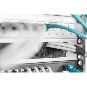 Produktbild für Kabeldurchführungspanel Digitus DN-97660, Metall