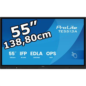 Digital-Signage Iiyama ProLite TE5513A-B3AG, 54,6 Zoll