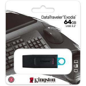Produktbild für USB-Stick Kingston DataTraveler Exodia DTX 64GB