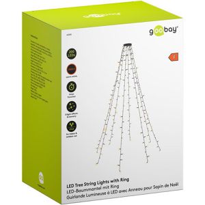 Produktbild für Lichterkette Goobay 60385, 200 LED, innen + außen