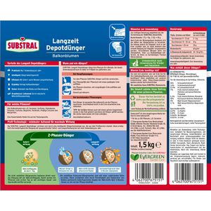 Produktbild für Dünger Substral Depotdünger für Balkonblumen
