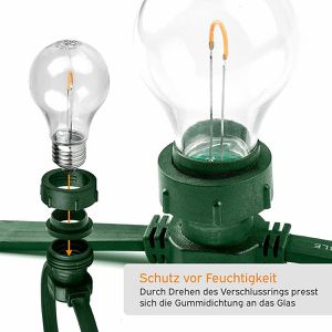 Produktbild für Lichterkette LEDmaxx Illu-30g-v2, innen + außen