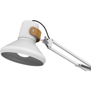 Produktbild für Schreibtischlampe Unilux Baya Bamboo, weiß, LED