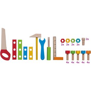 Produktbild für Kinderwerkbank Eichhorn 100001844 Werkbank