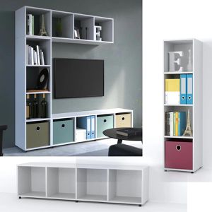 Produktbild für Bücherregal Vicco Ludus, weiß