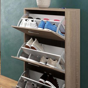 Produktbild für Schuhschrank Vicco Gizmo, sonoma eiche